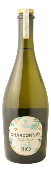 Chardonnay Bulles L&eacute;g&egrave;res Bio 7.5&deg;